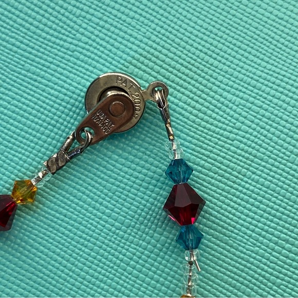 Elegant Multicolor Crystal Bracelet - Picture 8 of 10